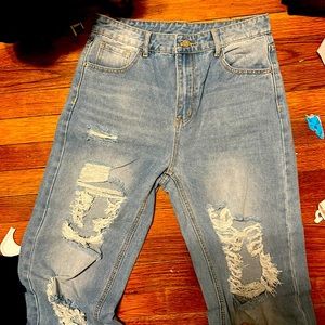 Light wash jean
